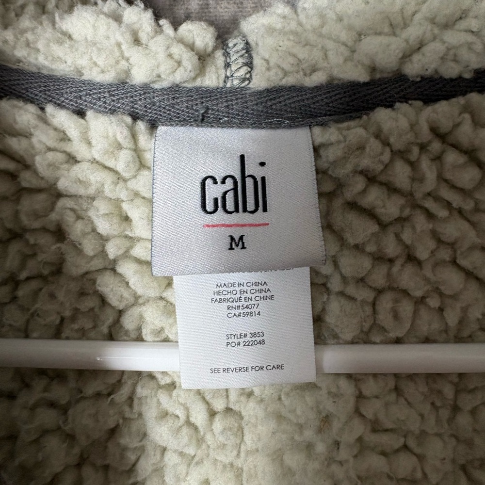 Cabi Gray Swater, pre-owned. Like new - Picture 4 of 5